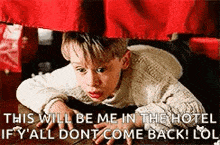 Macaulay Culkin Home Alone GIF