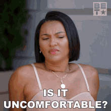 Is It Uncomfortable Tara GIF - Is It Uncomfortable Tara After Happily Ever After GIFs