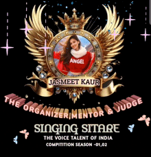 a poster for singing stare the voice talent of india competition