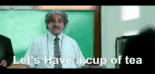 Virus Lets Have A Cup Of Tea GIF - Virus Lets Have A Cup Of Tea Cup Of Tea GIFs