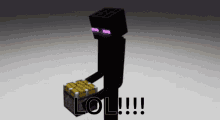 this ender man is dumb lol oops funny minecraft