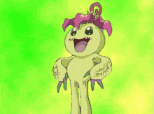 the word hello friend is written in pink on a green background