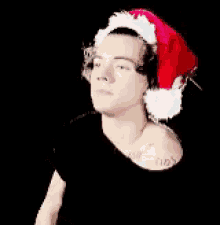 Harry Styles Christmas GIF - Harry Styles Christmas Tease GIFs