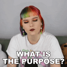 What Is The Purpose Savannah GIF - What Is The Purpose Savannah The Queer Kiwi GIFs