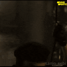 a screenshot of a movie with the name sanjo sebi on the bottom right