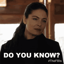Do You Know Special Agent Kristin Gaines GIF - Do You Know Special Agent Kristin Gaines Fbi Most Wanted GIFs