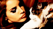 Lana Del Rey Kiss GIF - Lana Del Rey Kiss Cats GIFs