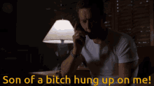 doggett x files angry hang up phone