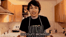 Chocolate Brownies GIF - Brownies Chocolate Charlie Mc Donnell GIFs