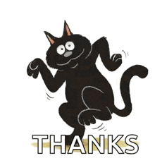 Black Cat Dancing GIF - Black Cat Dancing Hype GIFs