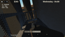 a video game is being played on wednesday