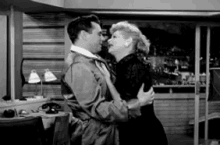 Lucy And Desi..¨i Love Lucy¨was Never Just A Title..Always In Love GIF - Lucille Ball Kissing Kiss GIFs