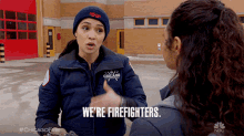were firefighters officer vanessa rojas lisseth chavez chicago fire firefighters