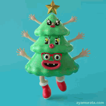 christmas christmas tree art dancing design
