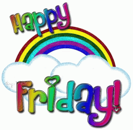 Happy Friday Rainbow GIF – Happy Friday Rainbow – discover and share GIFs