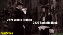 Pondweed Archie Crabbe GIF - Pondweed Archie Crabbe Ramblin Hank GIFs