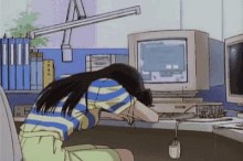 Anime Sad GIF - Anime Sad Computer GIFs