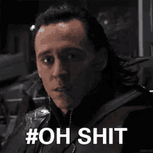 Tom Hiddleston Loki GIF - Tom Hiddleston Loki Oh Shit GIFs