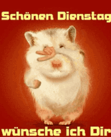 Schönen Dienstag, Wünsche Ich Dir GIF - Dienstag Hamster Tanz GIFs