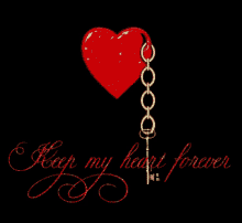 Key Keep My Heart Forever GIF - Key Keep My Heart Forever Heart GIFs