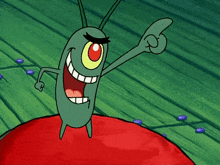 Plankton Eugene Krabs GIF - Plankton Eugene Krabs Never Thought I'D Get This Far GIFs