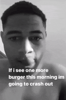 If I See One More Burger This Morning I Am Going To Crash Out Freakster GIF - If I See One More Burger This Morning I Am Going To Crash Out Freakster Freak GIFs