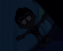 a robin cartoon character is laying on a bed with his arms outstretched