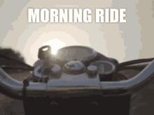Morning Ride Road Trip GIF