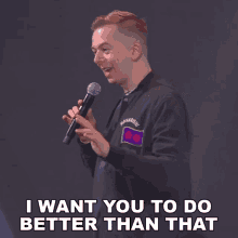 I Want You To Do Better Than That Chris Turner GIF - I Want You To Do Better Than That Chris Turner You Can Do Better Than That GIFs