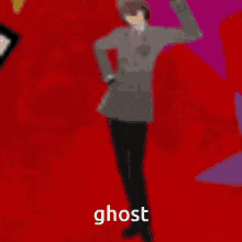Akechi Ghost GIF - Akechi Ghost Persona5 GIFs