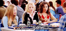 Mean Girls You Cant Ask People Why Theyre White GIF - Mean Girls You Cant Ask People Why Theyre White Oh My God Karen GIFs