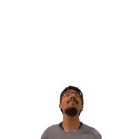 a man looks up at the number 27