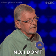 No I Don'T Stan GIF - No I Don'T Stan Family Feud Canada GIFs