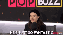 Hes Just So Fantastic Ellen Page GIF - Hes Just So Fantastic Ellen Page Popbuzz Meets GIFs