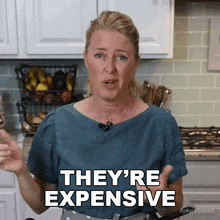 Theyre Expensive Jill Dalton GIF - Theyre Expensive Jill Dalton The Whole Food Plant Based Cooking Show GIFs