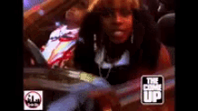 a video of a woman with the words " the come up " on it