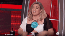 Aww Kelly Clarkson GIF - Aww Kelly Clarkson The Voice GIFs