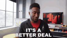 Its A Better Deal Marques Brownlee GIF - Its A Better Deal Marques Brownlee Its A Better Offer GIFs