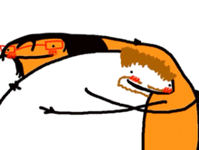 a drawing of a man with glasses and a beard