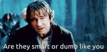 Bilbo Baggins Smart GIF - Bilbo Baggins Smart Dumb GIFs