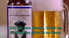 Samuel L Jackson Beer GIF - Samuel Jackson Beer Drink GIFs