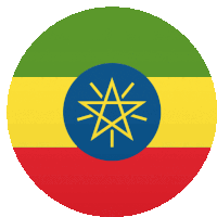 Ethiopia Flags Sticker