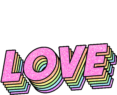 Love Colorful Sticker - Love Colorful Stickers