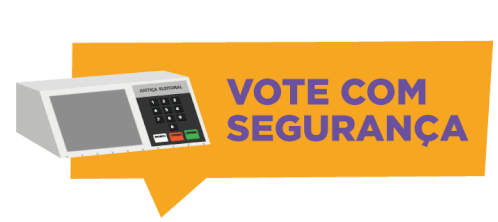 Vote Com Seguranca Tse Sticker - Vote Com Seguranca Tse Confie Na Urna Eletronica Stickers