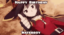 Waterboy Megumin GIF - Waterboy Megumin Birthday GIFs