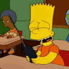 Bart Simpson Laughing GIF - Bart Simpson Laughing Lol GIFs