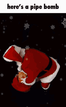 Santa Pipebomb GIF - Santa Pipebomb Funny GIFs