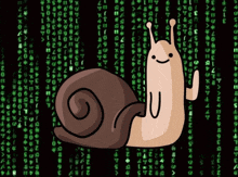 Memecoin Pinky The Snail GIF