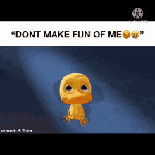 meme dont make fun of me crying duck cry baby