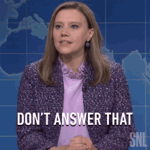 Dont Answer That Saturday Night Live GIF